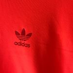 Adidas  Neon Pink w Red Stripes Women’s Shortsleeve Bodysuit Size Small Photo 3