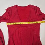 Free People  x Intimately FP Victoria Plunge Bodysuit In Garnet Rose Photo 12