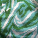 Target x DVF Long Satin Disco Zebra Green Robe Photo 2
