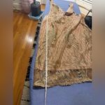 Akira Chicago Black Label Elegant Gold Mini Dress Size M Photo 10