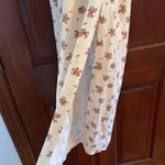 ZARA  shoulder tie, floral, cottage style maxi dress, medium Photo 4