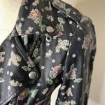 Rebecca Minkoff Floral Wes Moto Jacket Size Small Photo 5