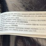 Abercrombie & Fitch EUC Faux Leather 90s Straight Ultra High Rise Pants Black 16 Photo 8