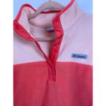 Columbia  Fleece Pullover Women's XL Colorblock Snap Neck Cozy‎ Warm Photo 6