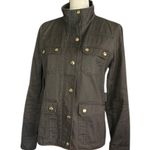 J.Crew twill field jacket in mossy brown. Size Small. Photo 6