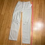 PacSun Womens 90s Boyfriend High Rise Light Wash Distressed Casual Jeans|Size:28 Photo 4