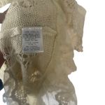 Anthropologie  Entro Women's Size Small Cream Crochet Lace Top‎ Photo 6