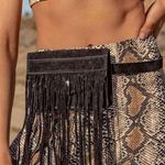 12th Tribe Black Fringe Belt Bags Photo 0