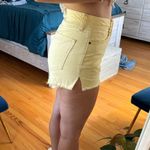 Abercrombie & Fitch Abercrombie Yellow Shorts Denim Photo 1
