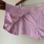 Free People Pink Pleated Cotton Skort Size 6 Photo 5