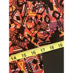 LuLaRoe Julia Dress Size Small NWT Pink & Black Geometric Bodycon Fast Shipping Photo 4