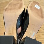 J.Crew - Layne Slingback Loafer Leather Heels in Black Photo 5