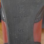 Bruno Magli Italian Made Two Tone Leather Spectator Brogue Heels Size EU 37.5B Black Photo 2