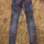 Lululemon Blue and Purple Cosmic Leggings Photo 2