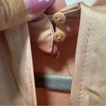 Lulus  Classic Elegance NWT size XS‎ Blush Satin Sleeveless Mock Neck Maxi Dress Photo 5