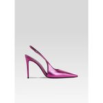 retrofete Cindy Slingback Heel Metallic Pink Womens Size 39 US 8 Photo 2
