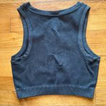 Aerie OFFLINE Seamless Sleeveless Tank Crop Top Black size Small Photo 1