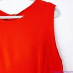 Hutch  Anthropologie‎ Bow Back Tomato Red Dress, 1X Photo 14