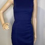 Armani Exchange NWT Bodycon Ponte Seamed Mini Dress Navy Blue Size XS Photo 0