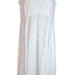 Bridesmay White Lace V Neck Asymmetrical Hem Sz M NWOT Size M Photo 0