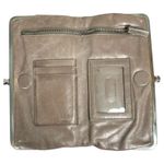 Hobo International Lauren Clutch Brown Floral Silver Hardware - READ Photo 5