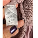 Altar'd State Violet Crochet Pullover Sweater Bell Sleeves Eyelet Size Small Photo 7