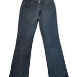 Levi's Vintage Y2K 517 Slim Fit Boot Cut Jeans Black Women's Size 13 (31" Waist) Photo 0