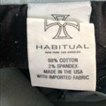 Habitual Jeans 'Eve' Hi Rise Skinny Jean Licorice Signature Coated Denim size 26 Photo 10