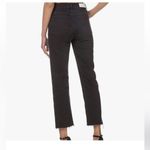 RE/DONE  originals high rise‎ button fly raw hem Jean faded black 25 Photo 1