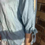 Velvet Heart women's Mylee split- sleeve pullover blouse size M Photo 3