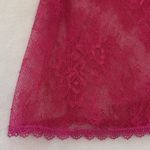 Free People Secret Admirer Lace Top in Fuchsia (Unlined) Photo 10