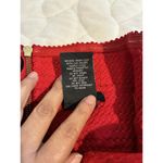 B Darlin  Juniors Red Strapless A-Line Fit & Flare Dress Striped Party Prom-13/14 Photo 4