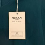 MUXXN Forest Green Sheath Dress Bell Sleeve Office Workwear NWT XXL Photo 4