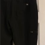 FIGS Women’s Black Scrubs Joggers Large Petite Style W23SW2005P Teal Drawstring Photo 2