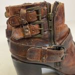 FREEBIRD by Steven Freebird FB Bolo Women Distressed Buckle Boots 7 B80 Photo 7
