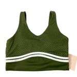 WILO 🆕 Contour Polka Dot Striped Padded Sports Bra/Top🆕 Photo 0