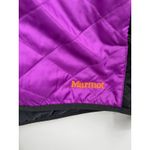 Marmot Quilted Lightweight Full Zip Jacket Coat Purple Black Small Womens Photo 7