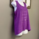 The North Face Women’s Classic Fit Razorback Heather Purple Tank Top- Small Photo 2
