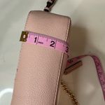 Victoria's Secret Rose Pink and Gold Shoulder Bag with Crescent Silhouette Photo 14