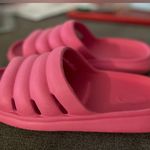Pink Chunky Slides Size 9 Photo 1