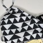 Grace Karin  Black White 2 Piece Bikini, NWT, M Photo 1