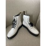 Dr. Martens Doc Martens ZAVALA Combat Boot, white , S53, Sz 9 Photo 2