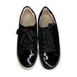 Naturalizer  8 black patent velvet lace up casual shoes comfort business neutral Photo 1