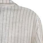 A New Day  Pinstripe Linen Blend Blazer Jacket Photo 4
