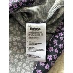 Barbour Womens Midhurst Shirt Top Purple Multi Floral Long Sleeve Mock Neck Sz 6 Photo 10