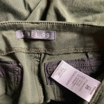 Level99 Woodland Green Skinny Leg Utility Cropped Pants Women's Size 26 Photo 6
