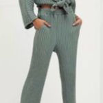 Free People  Ribbed Knit Cut Out Jumpsuit Photo 0