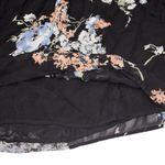 Anthropologie Ghost London Floral Chiffon Ansel Open Shoulder Top Blouse Small Photo 7