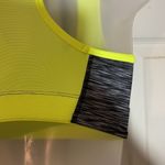 H&M Gray and Neon Yellow Racerback Sports Bra Small S Photo 9