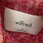Women’s Aritzia Wilfred Pink Turtleneck Sweater with Chunky Ribbed Knit Size M Photo 2